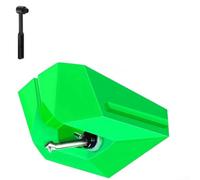 Lápiz óptico de repuesto AT VMN95E para reproductor de discos Audio-Technica AT-LP120X compatible con modelos de cartucho de la serie VM95 con cepillo (verde)