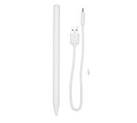 Lápiz óptico magnético Mtlavishness para tabletas iOS con Sensor de ángulo de inclinación, diseño antitáctil de Palma y operación Simple, Ideal para Dibujar, Escribir y Tomar (Blanco)