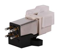 Lápiz óptico para pastillas, Metal Plástico Respetuoso del medio ambiente Cartucho magnético duradero 1pc Tocadiscos Fonógrafo Patas chapadas en oro Aguja que se mueve con tornillos de montaje 13 mm/0