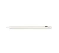 Lápiz óptico para Tableta, Magnético, Rechazo de Palma, Sensible a la Inclinación, Indicador LED, para Tabletas iOS Serie 2018 y Posteriores, Carga Tipo C (White)