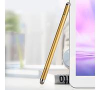 Lápiz óptico, Portátil Sensible a la Pluma de la Pantalla Táctil para la Tableta del Teléfono Móvil para Las Pantallas Táctiles (Oro)