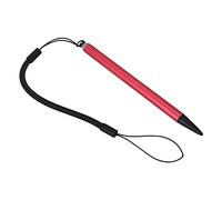 Lápiz óptico Resistivo, Lápiz De Entrada De Pantalla Táctil, Lápiz Táctil con Cable De Resorte, para POS, PDA, PC Industrial, Navegador De Automóvil, No para Teléfonos 3G Actuales,(Rojo)