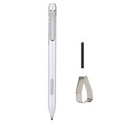 Lápiz óptico táctil Profesional portátil para Pro 3, Pro 4: lápiz óptico para Tableta con sensibilidad a la presión de 1024 Niveles, con Borrador y Botones de (Gris Plata)