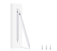 Lápiz para Apple iPad 2018-2025, Carga Rápida 15 Min, Compatible con iPad 6/7/8/9/10/11, iPad Air 3/4/5, iPad Pro 11/12.9/13, iPad Mini 5/6, Rechazo de Palma, Precisión de Píxel