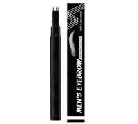 Lápiz para barba - Forjador de facial y bigote de punta cuádruple - Marcador de barba impermeable, para el cuidado diario, citas nocturnas, reuniones sociales, el lugar de trabajo y el fin de