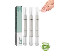 Lápiz para el cuidado de uñas Mullend: sérum reparador 3 en 1 que fortalece y repara las uñas dañadas de los pies. Contiene aceite de árbol de té, endurecedor y blanqueador de, 4 ml (3 piezas)