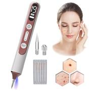 Lápiz Para Eliminar Verrugas Cutáneas, Lápiz de Plasma, 19 Niveles De Intensidad Y Luz Led, Con Aguja Reemplazable,Para Rostro,Cuerpo,Verrugas,Pecas,Nevos,Manchas De La Edad