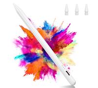 Lápiz para iPad 2018-2025 - Carga Rápida, Rechazo de Palma, Detección de Inclinación-Stylus Pencil para Apple Pencil con iPad A16/11/10/9/8/7/6, Air 3/4/5/M3/M2, Mini 6/5, Pro 3/4/5/6/M4