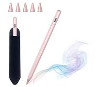 Lápiz para iPad 2018-2025, Stylus Pen iPad 10&11th Generation, Rechazo de Palma, Detección de Inclinación, Pencil para Apple iPad 11/10/9/8/7/6, Pro M4/11/12.9"/13", Air 3/4/5/M2/M3, Mini 5/6/7