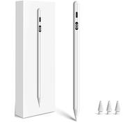 Lapiz para iPad(2025-2018): Pencil 1 Generacion para iPad con Pantalla LED, Carga Rápida USB-C, Rechazo de Palma, Sensibilidad de Inclinación. Pencil USB C para Pad6/7/8/9-Air3-5-Mini5/6-Pro11/12.9