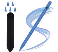 Lápiz para iPad, Stylus Pen Apple 2018-2025, Carga Rápida, Detección de Inclinación, Rechazo de Palma para iPad 11 A16/10/9/8/7/6 Gen, iPad Pro 11/12.9/13", Mini 6/5, Air 3/4/5/M2/M3