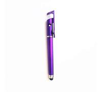 Lápiz para lápiz capacitivo para XIAOMI Redmi 9C Smartphone 3 en 1 Bola Tableta Escritura Universal (Morado)