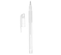 Lápiz para Mapeo de Cejas un Cabezal, 1mm, Plástico Blanco | Resistente al Agua, Cuerpo Transparente, para Técnicos, Guiado Preciso en Labios y Areolas, Uso Profesional