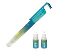 Lápiz para proteger la privacidad en papel térmico | 2 en 1 lápiz de doble extremo de secado rápido para papel térmico, spray de protección de privacidad - para documentos, paquetes, recibos, facturas