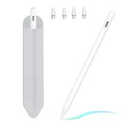 Lápiz para Tablet Android, Lápiz Capacitivo Compatible con iPhone, Samsung, Huawei, Lenovo, XiaoMi, Vivo, Precisión Mejorada, Carga Rápida y Espera Ultra (White)
