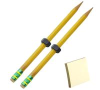 Lápiz para Tdah, Lápices con Rosca, Juguete Sensorial Silencioso con Tuerca y Borrador, Bolígrafo Giratorio para Calmar y Aliviar La Ansiedad, Perfecto Escuela, La Oficina El Hogar(2pcs)