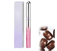 Lápiz para uñas 7 en 1 y efecto ojo de gato. ¡Novedad de 2026! Base/Construcción/Color/Top Coat todo en uno con cuentas magnéticas. Lápiz para fortalecer las uñas, precisión giratoria (05#)