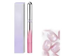 Lápiz para uñas 7 en 1 y efecto ojo de gato. ¡Novedad de 2026! Base/Construcción/Color/Top Coat todo en uno con cuentas magnéticas. Lápiz para fortalecer las uñas, precisión giratoria (01#)