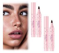 Lapiz Pecas, Pecas Maquillaje, Freckle Pen, Bolígrafo Maquillaje, Bolígrafo De Maquillaje Para Pecas Realistas Naturales, Impermeable Y Duradera, Mágico Pecas(02+02)