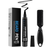 Lápiz Rellenador Para Barba | Kit Natural De Relleno Para Barba - Pincel Seguro Para Bigote Mejora Línea De Cabello Y Cejas