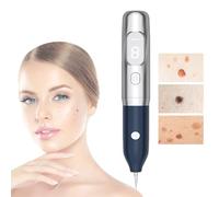 Lápiz Removedor De Verrugas Cutáneas - 9 Niveles De Intensidad,Pantalla LED,Recargable Por USB,Lápiz De Plasma Eléctrico Con Cabezal Reemplazable,Seguro E Indoloro,No Daña La Piel,Para Uso Doméstico