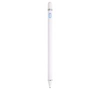 Lápiz Smartphone/Tableta/PC con pantalla táctil punta fina aluminio blanco