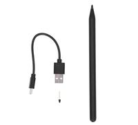 Lápiz Stylus para Tablet PC, Lápiz Capacitivo con Función de Rechazo de Palma de Alta Sensibilidad con Borrador de Cola para Chromebooks Compatibles con USI2.0, 4096 Niveles