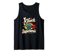 Lápiz Super Teacher I Teach Superheroes Camiseta sin Mangas