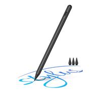Lápiz Táctil 2.ª Generación para iPad - Stylus Activo con Puntas de Fibra de 1.0mm & Rechazo de Palma, Lápiz Recargable Compatible con iPad 2018-2022