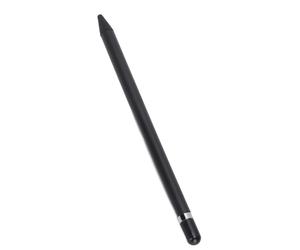 Lápiz táctil colorido: punta de fibra silenciosa, negro