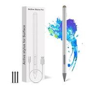 Lápiz Táctil para Tablet Stylus Pen - Lápiz Surface Pen Compatible con Surface Pro 12/11/10/9/8/7/6/5/4/3/Surface Go 3/Go 2/Go/Laptop/Studio, 4096 Nivel de Presión Palm Rejection
