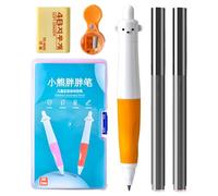 Lápiz tendiente para ellos, lápices mecánicos para - Lápiz GRIP corrección mecánica con diseño de oso,Aprendizaje de suministros, pluma para niños pequeños para escribir, editar,