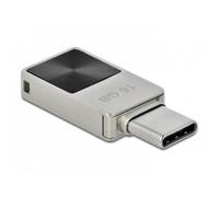 Lápiz USB Delock Mini USB-C 16 GB 3.2 Gen 1 120 MB/s Plata