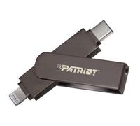 Lápiz USB Patriot iLuxe Stick 512 GB Apple Lightning y USB-C