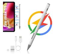 Lápiz USI 2.0 para Chromebook, Lápiz para Tableta Google Pixel/Acer Chromebook/HP Chromebook/Amazon Fire MAX 11, 4096 Niveles de Presión y Carga Rápida