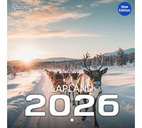 Lapland Calendar 2026: Northern lights, husky trails, and snowy wilderness await each month | Kalender Calendario Calendrier