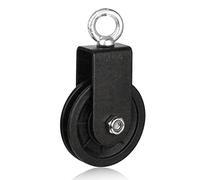 LAPONO Polea Poleas Para Cuerda Poleas Tendedero Bloque De Polea Giratoria De úNica Polea De InversióN Con Soporte De Montaje En U Poleas Para Cables Cuerda Tendedero Poleas Tendedero Cable,1pc