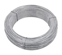 LAPOOH Alambre para Atar Vallas, Malla De Alambre, Alambre Hierro, Malla Gallinero, Rollo Alambre, Acero 250 m 3,8 mm