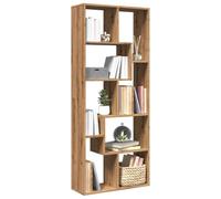 LAPOOH Librería divisora Madera ingeniería Roble Artisan 67x25x161,5cm, Estanteria Libros, Estanterias Almacenaje, Organizador Juguetes, Libreria Estanteria, Mueble Habitacion - 858083
