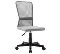 LAPOOH Silla de Oficina, Silla Ergonómica, Office Chair, Silla Ordenador, Silla Despacho, de Tela de Malla Gris 44x52x100 cm