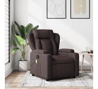LAPOOH Sillón de Masaje reclinable de Tela marrón Oscuro, Sillón De Relax, Sillon Masaje Relax, Sillon Relax Electrico, Hogar Sillon Relax, Sillones Comodos, Sofa Tantra - 372420