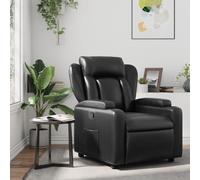 LAPOOH Sillón reclinable de Cuero sintético Negro, Butacas De Cine, Sillones Salon, Sillon Tantra Sexual, Sillón De TV, Sillon Lactancia - 372427