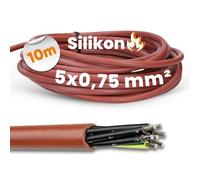 Lapp 00460043 Ölflex Heat 180 - Cable de Silicona 5G0,75 mm² SiHF, 10 m