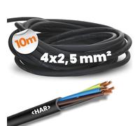 Lapp 10m H07RN-F 4G2,5 mm² Cable de Goma Flexible - Manguera Exterior UV