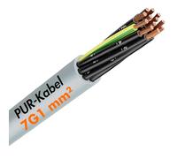 Lapp 1312207 Ölflex Classic 400 P - Cable de control (10 m, 7 x 1 mm², con conductor de protección, cable para exteriores, resistente a los rayos UV, resistente al ozono, hidrólisis y a la intemperie,