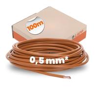 Lapp 4510031 H05V-K 0,5 mm² - Cable de Cableado Flexible de PVC Marrón