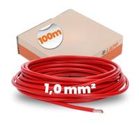 Lapp 4510043 H05V-K Cable de Cableado Flexible 1,0 mm² Rojo - Hilo de PVC