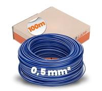 Lapp 4510921 H05V-K - Cable de Cableado de 100 m, 0,5 mm2, Azul y Blanco