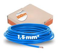 Lapp 4520021 H07V-K 1,5 mm² - Cable de cableado Flexible - 1,5 mm² - Delgado - único para gabinete de Contador - único para gabinete de Control - 100 m