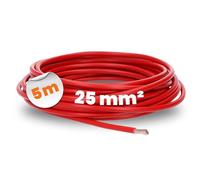 Lapp 5 m H07V-K 25 mm² Rojo - Cable Flexible de PVC para Armarios